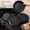 CAROTE Pots and Pans Set Non Stick, Detachable Handle Cookware, 21pcs,White(Black)