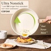 CAROTE Pots and Pans Set Non Stick, Detachable Handle Cookware, 21pcs,White(Cream White)